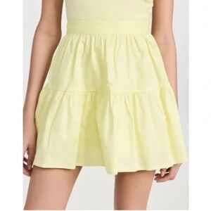 STAUD Mini Skirt in Sunray